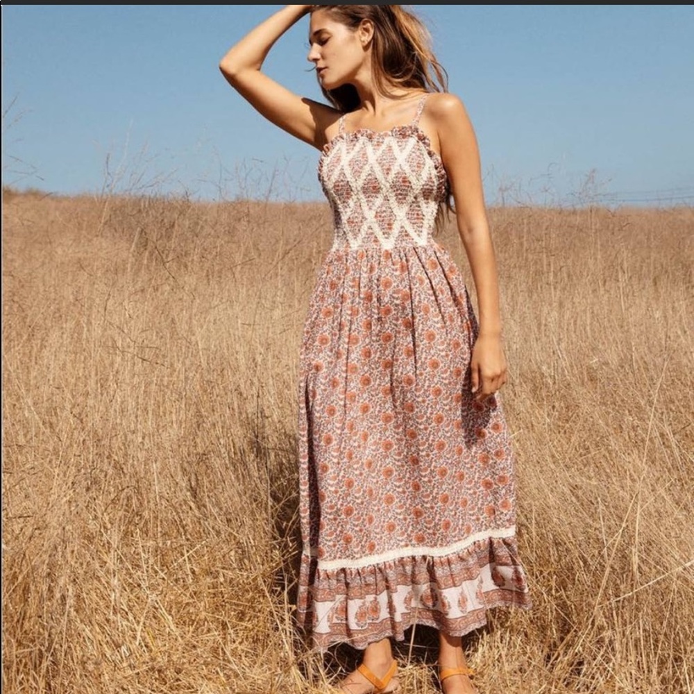 Christy Dawn Noelle Dress in Umber Sunflower